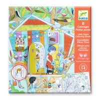 Thumbnail for Djeco Målarbok Nina's Play Tents
