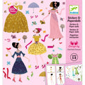 Djeco Klistermærker Dresses Through the Seasons