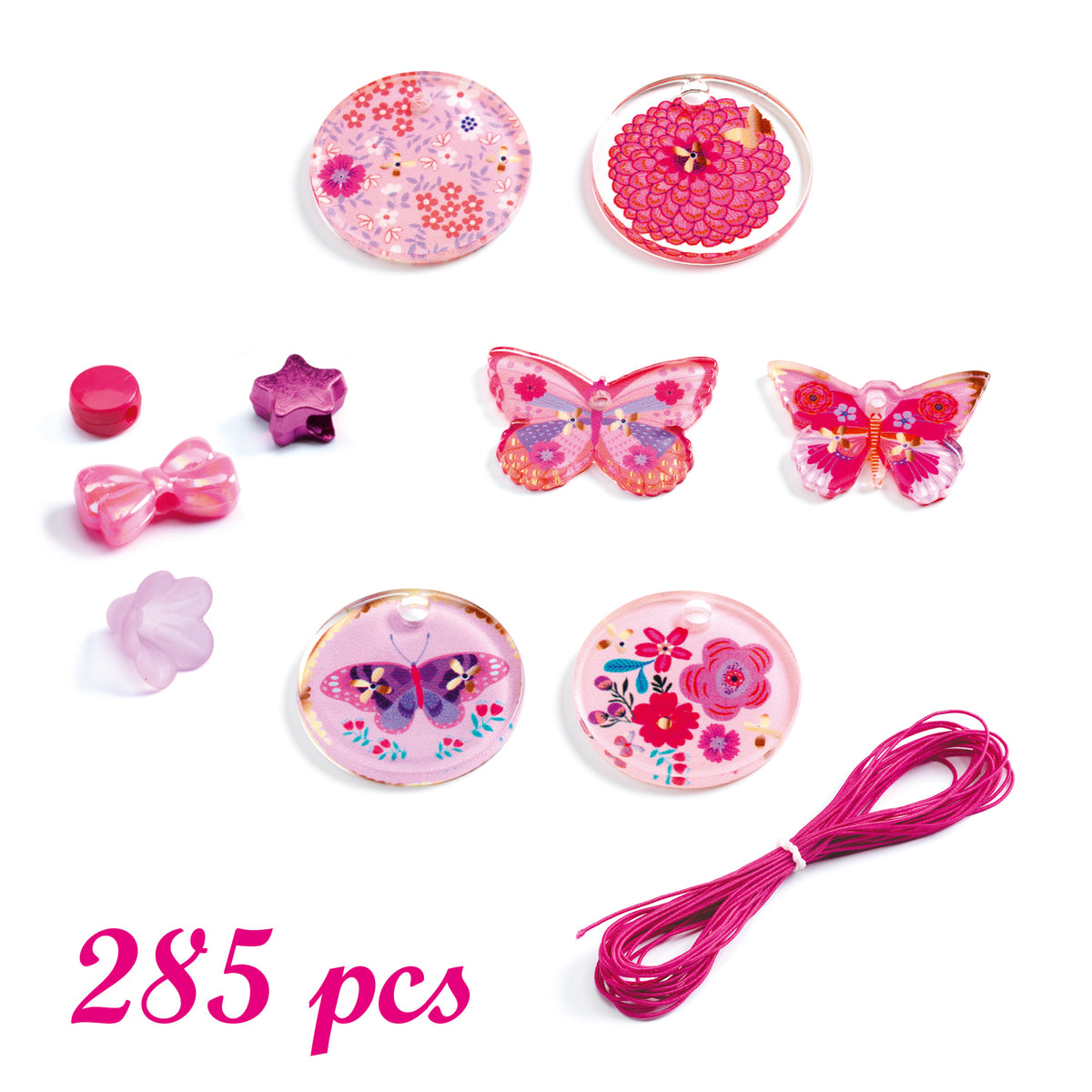 Djeco Pärlor Butterflies (285 delar)