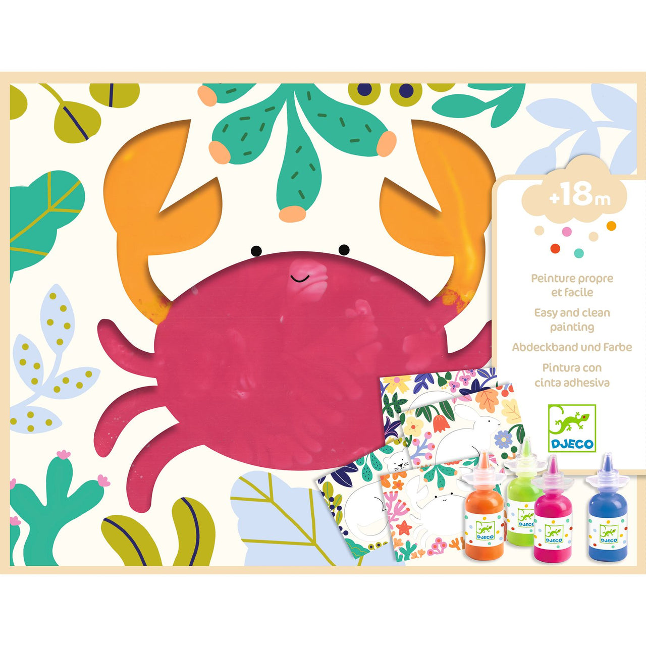 Djeco Easy And Clean Painting - Ocean