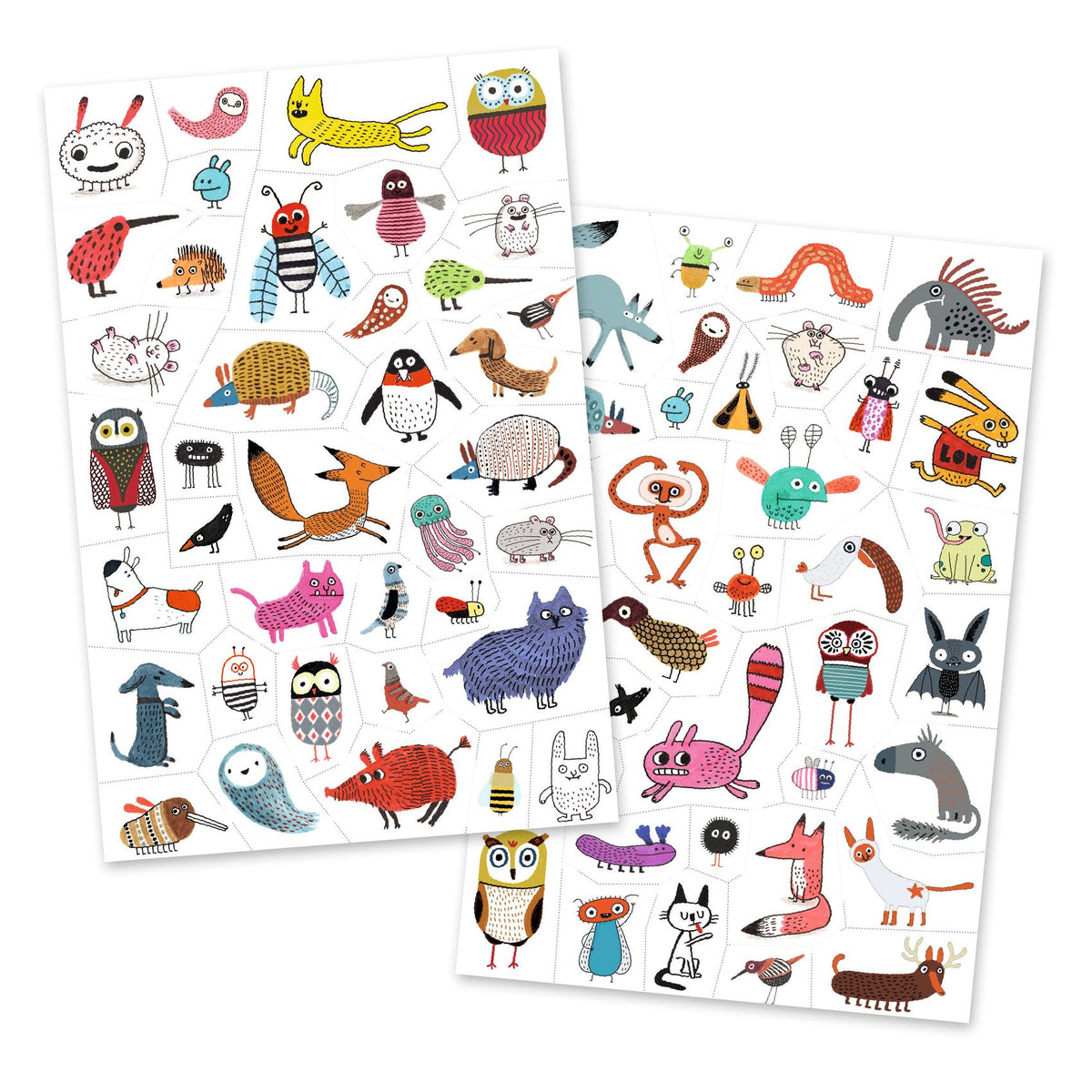 Djeco Tatueringar Little Critters
