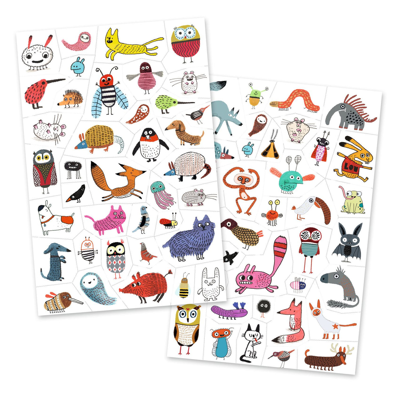 Djeco Tatueringar Little Critters