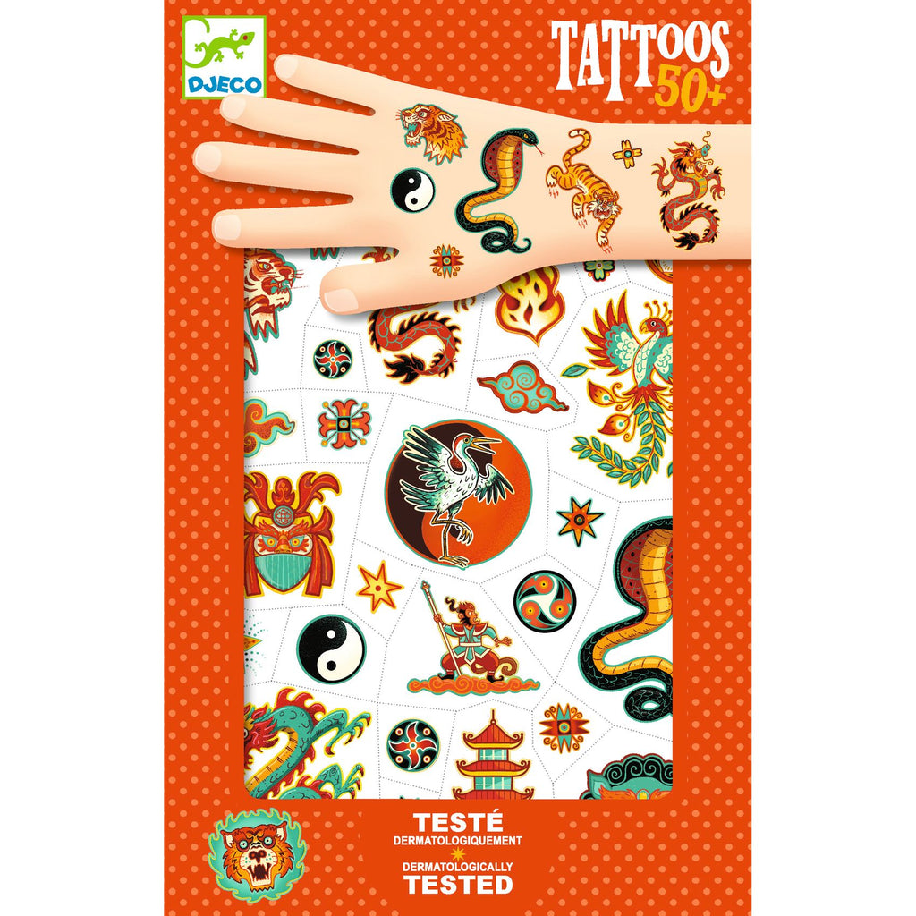 Djeco Tatoveringer Martial Spirit