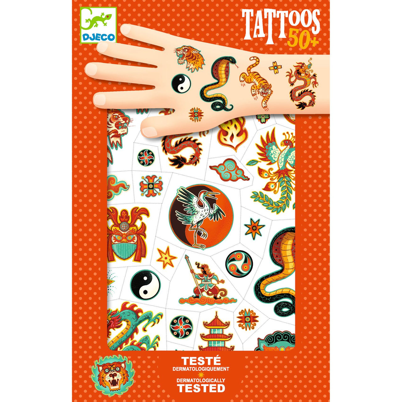 Djeco Tatueringar Martial Spirit