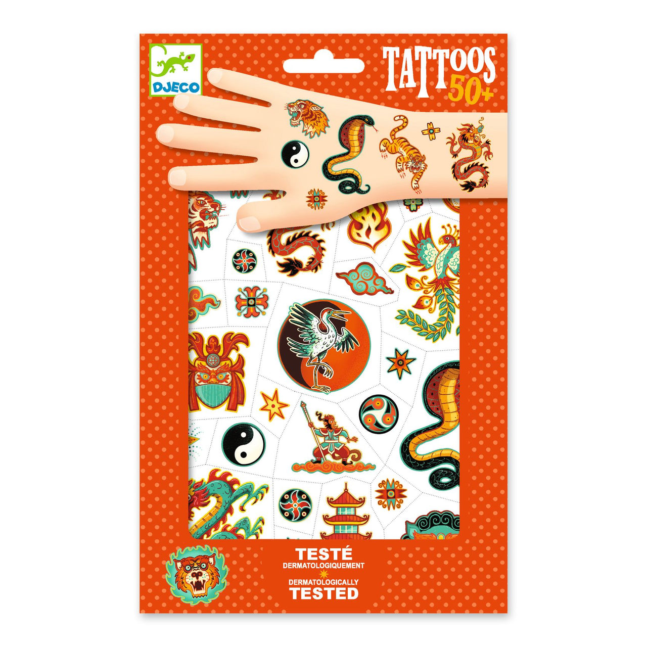 Djeco Tatueringar Martial Spirit