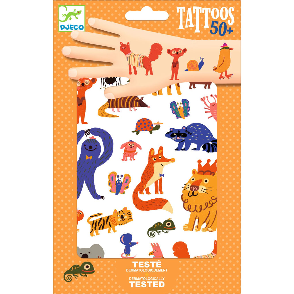 Djeco Tatoveringer Funny Animals