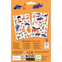 Thumbnail for Djeco Tatueringar Funny Animals