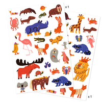 Thumbnail for Djeco Tatueringar Funny Animals