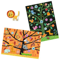 Thumbnail for Djeco Återanvändbara klistermärken Off-ground tag (30st)
