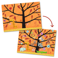 Thumbnail for Djeco Återanvändbara klistermärken Off-ground tag (30st)