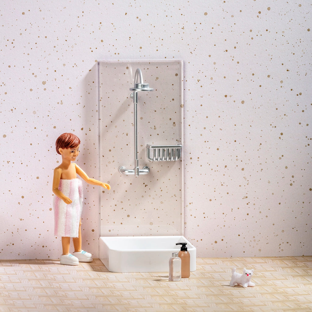 Lundby dukkehusmøbler brusesæt