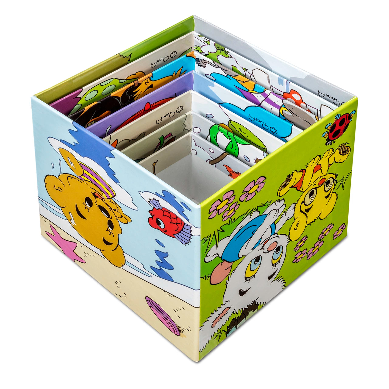 Bamse Stapelklossar Årstider (7 delar)