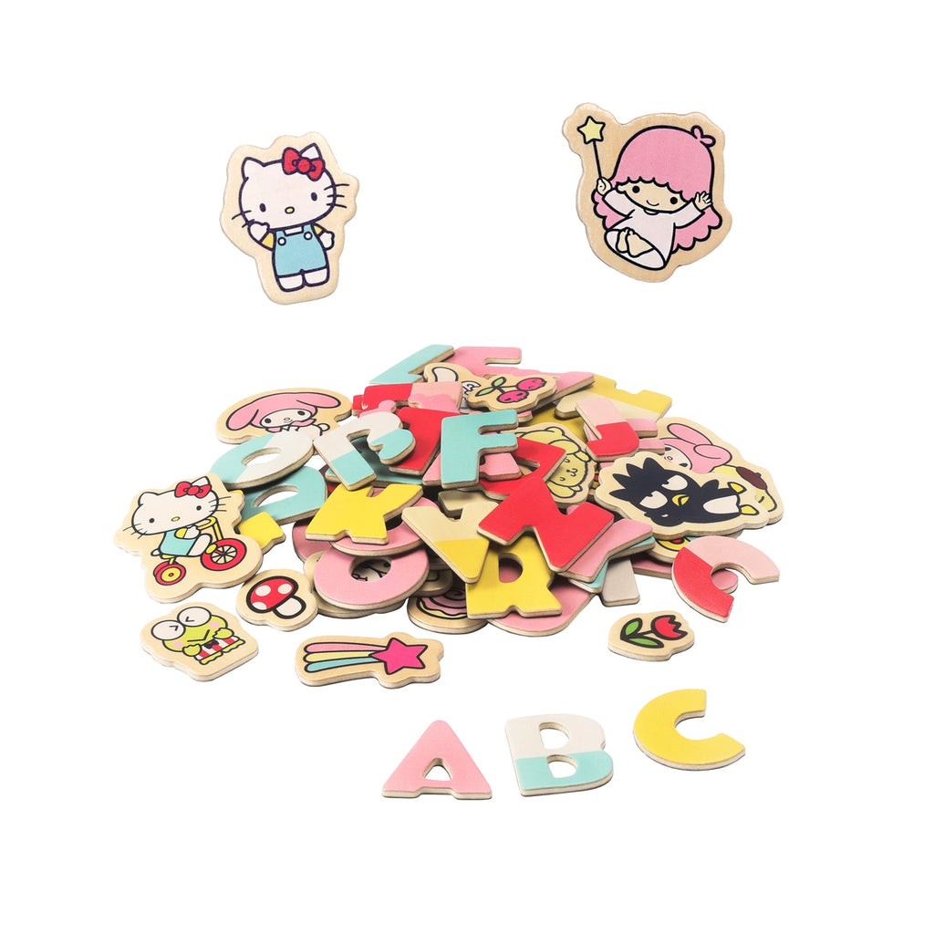 Hello Kitty magnetbogstaver og figurer
