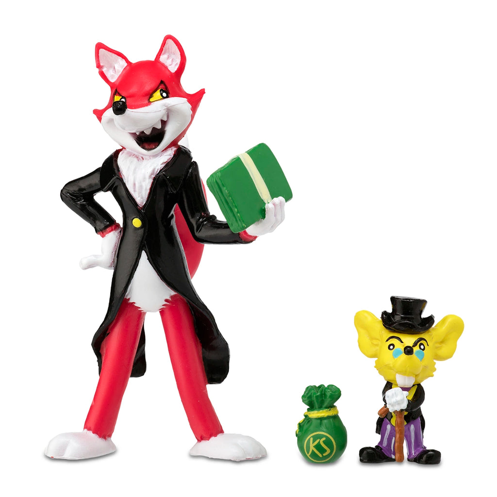 Bamse Reinard Ræv & Krøsus figursæt
