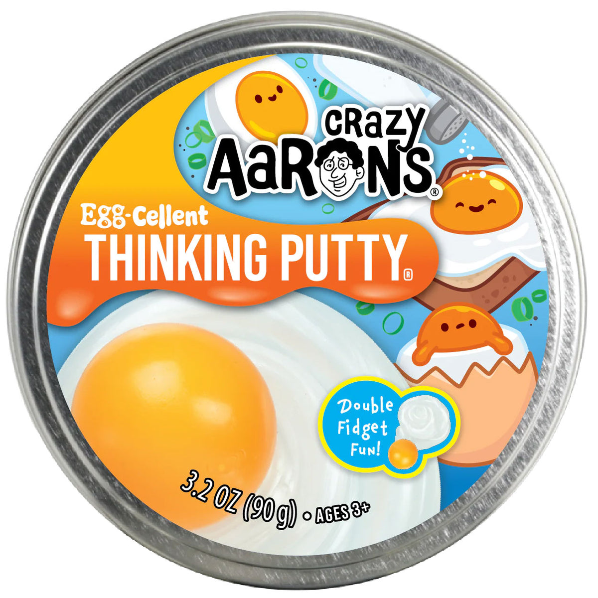Crazy Aarons Tänjbar lera Eggcellent (10cm, 91g)