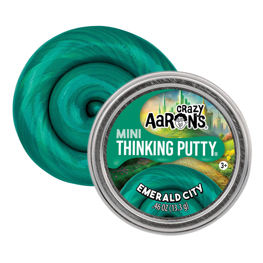 Crazy Aarons Thinking Putty Mini Emerald City (5cm, 13g)
