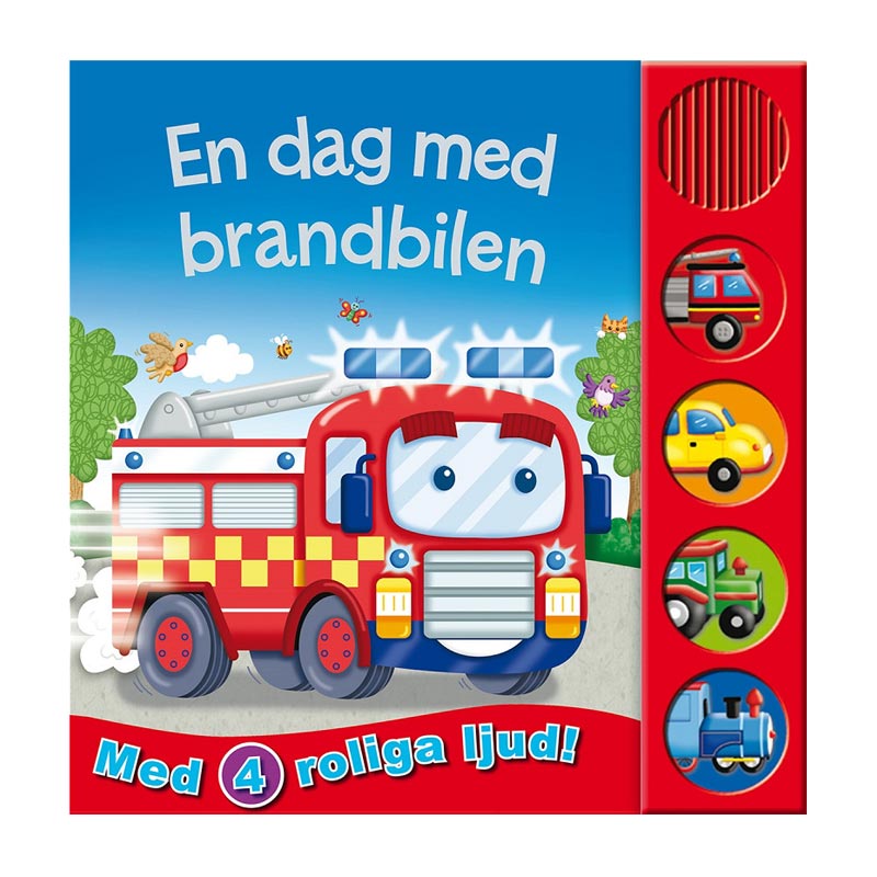En dag med brandbilen (bok med ljud)