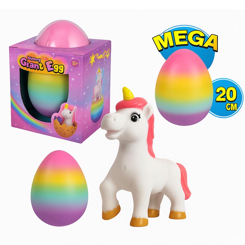 Suntoy Enhörning Växande Ägg Mega Size (20cm)