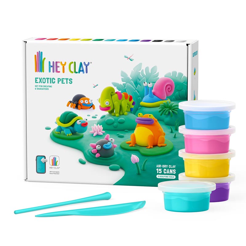Hey Clay Lera Exotic Pets (15 burkar)