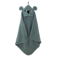 Thumbnail for Handduk med huva - Koala Turkos (72x72cm)