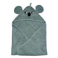 Thumbnail for Handduk med huva - Koala Turkos (72x72cm)