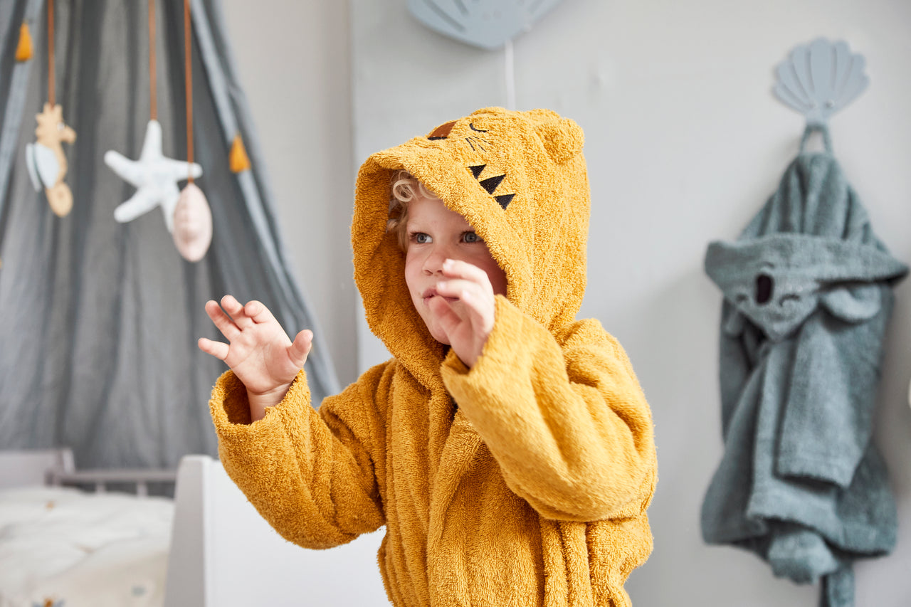 Roommate Badrock Tiger Ockra 3-4år