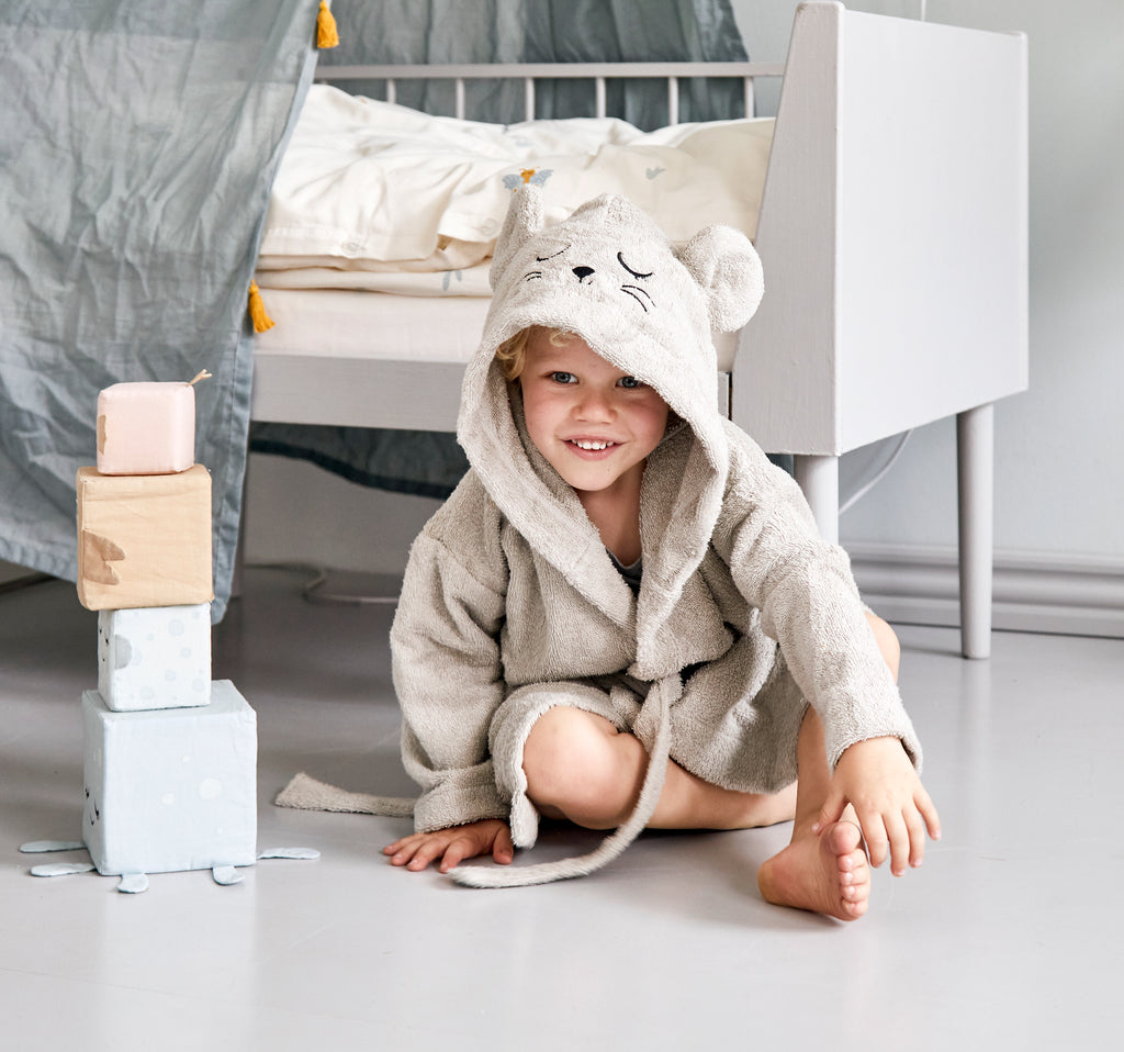 Roommate Badrock Mus Grå (3–4 år)