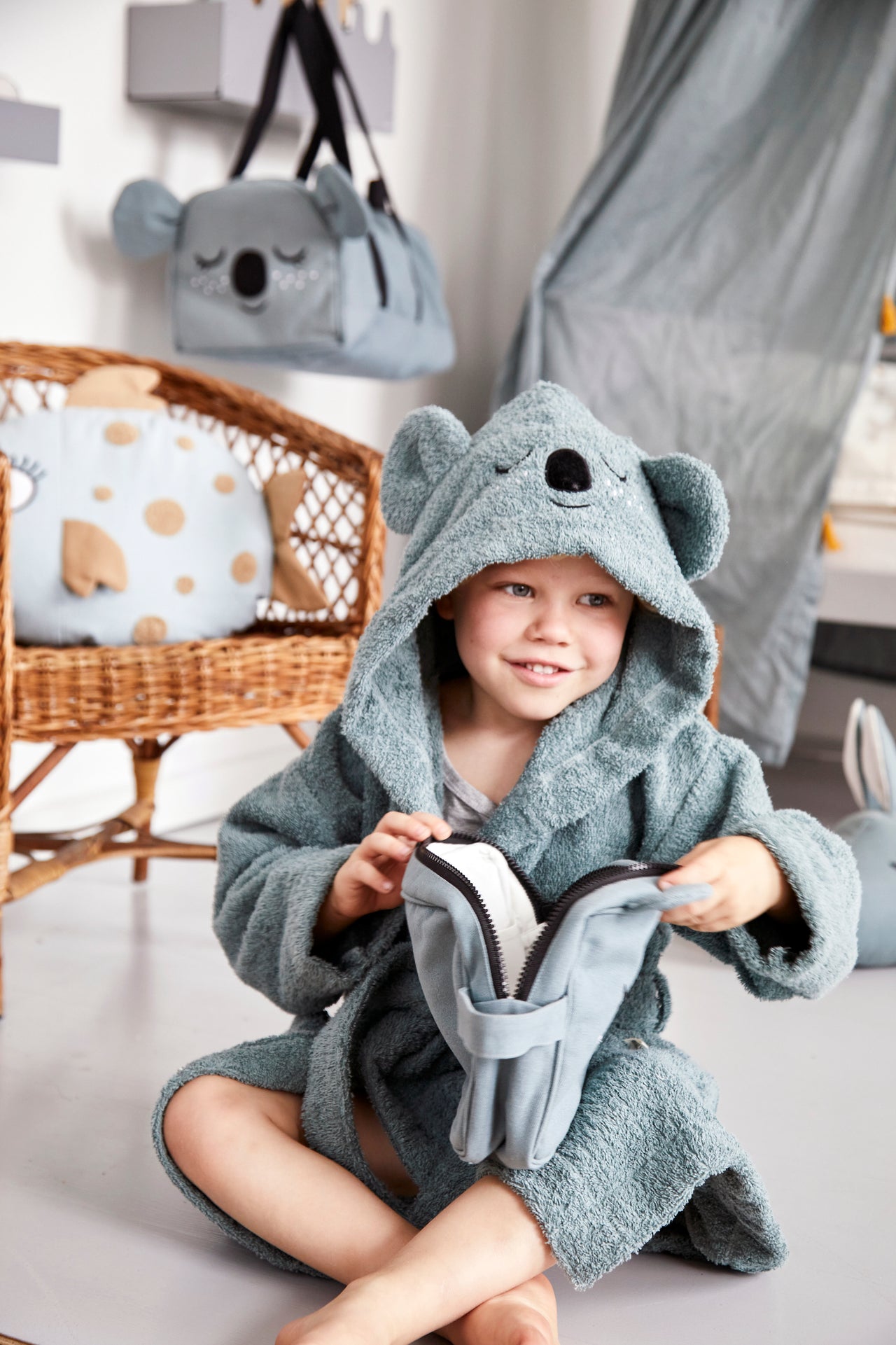 Roommate Badrock Koala Turkos 1-2år