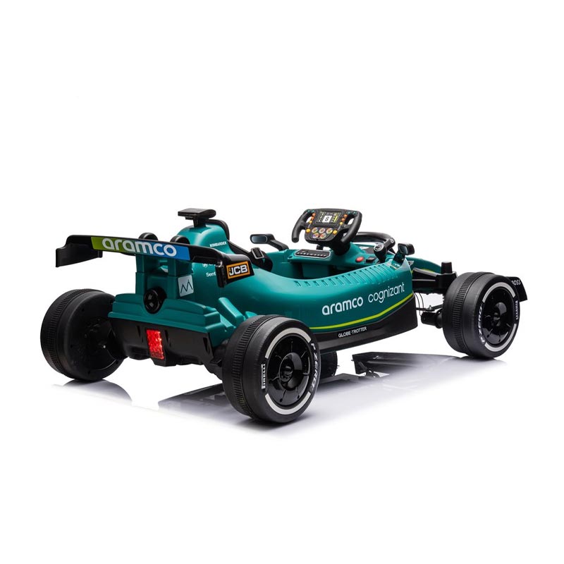 Azeno Aston Martin F1 elbil 4x24V med lädersäte och fjärrkontroll