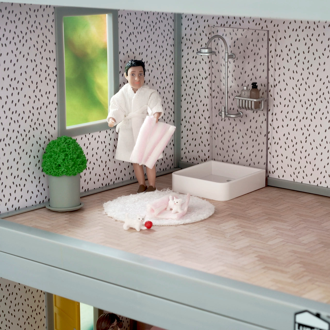 Lundby Dockhusmöbler Duschset