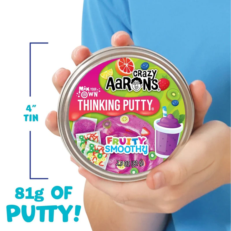 Crazy Aarons Thinking Putty Fruity Smoothy Mix It (60gram lera i silikon)