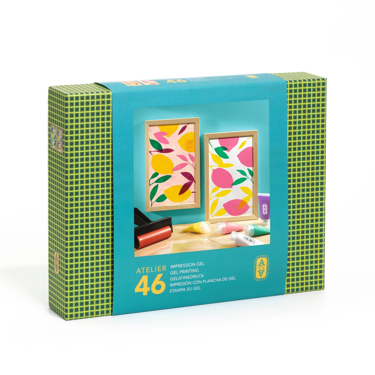 Djeco Atelier 46 Geltryck Kit