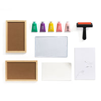 Thumbnail for Djeco Atelier 46 Geltryck Kit