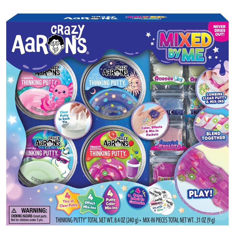 Crazy Aarons Thinking Putty gavesæt