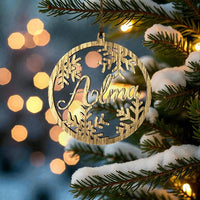 Thumbnail for Gnistrande Snöflingor - Julhänge