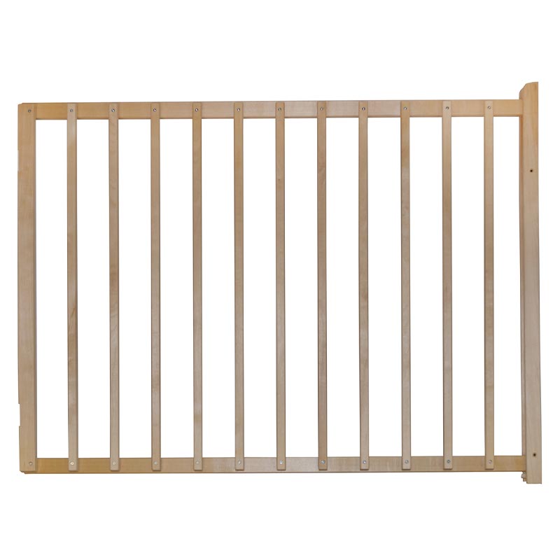 2Me Fällgrind i trä Vit/Natur (95cm)
