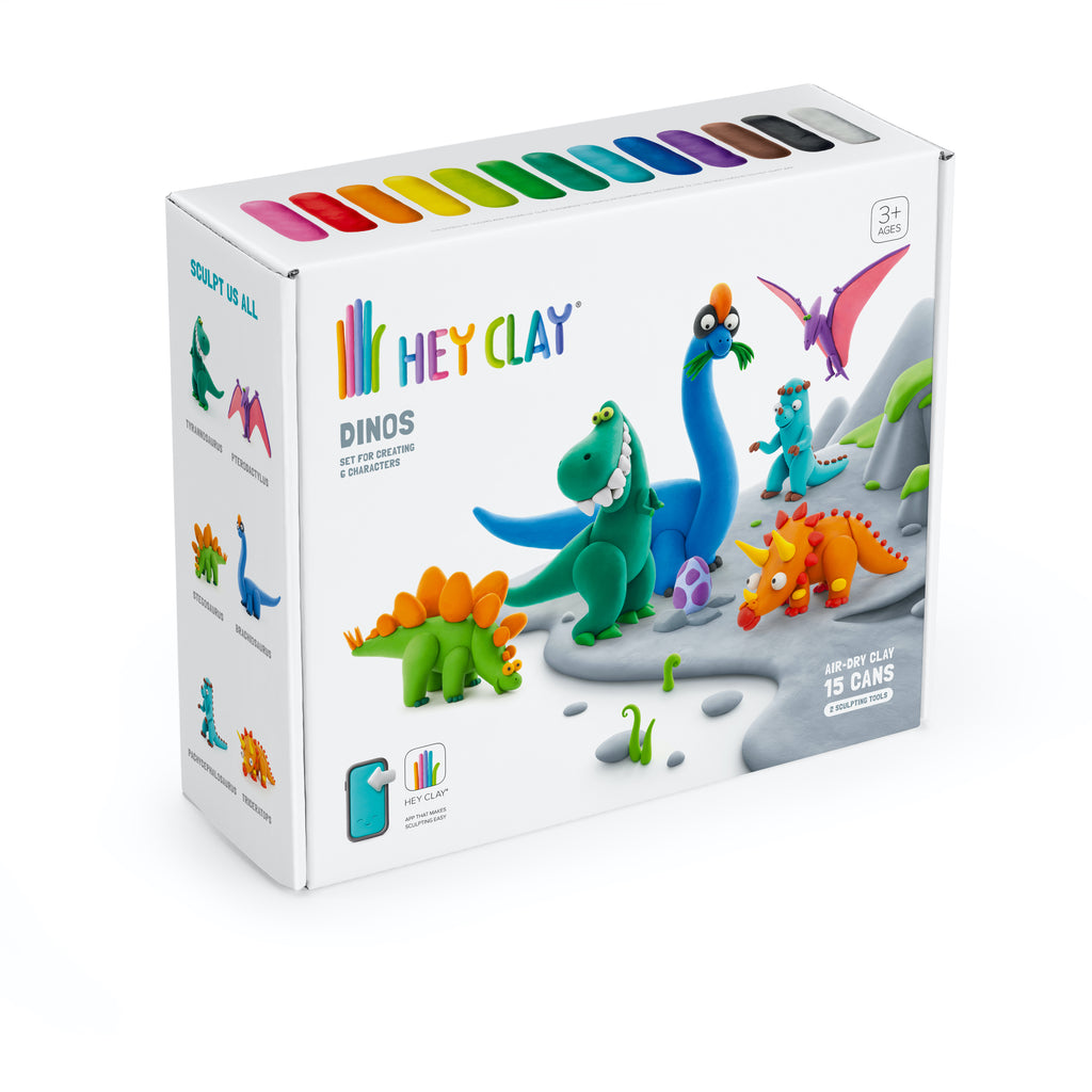 Hey Clay Lera Dinos (15 burkar)