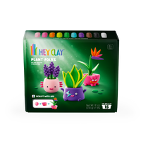 Thumbnail for Hey Clay Modellera Plant Folks (15 burkar)