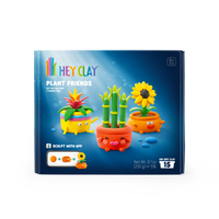 Thumbnail for Hey Clay Modellera Plant Friends (15 burkar)