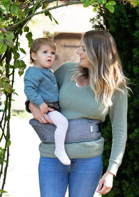 Thumbnail for Hippychick Hipseat Denim Oatmeal