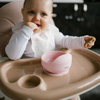 Thumbnail for Babyono Matskål Rosa Silicon Sugpropp