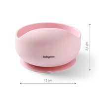 Thumbnail for Babyono Matskål Rosa Silicon Sugpropp