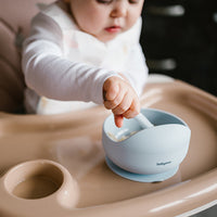 Thumbnail for Babyono Matskål Blå Silicon Sugpropp
