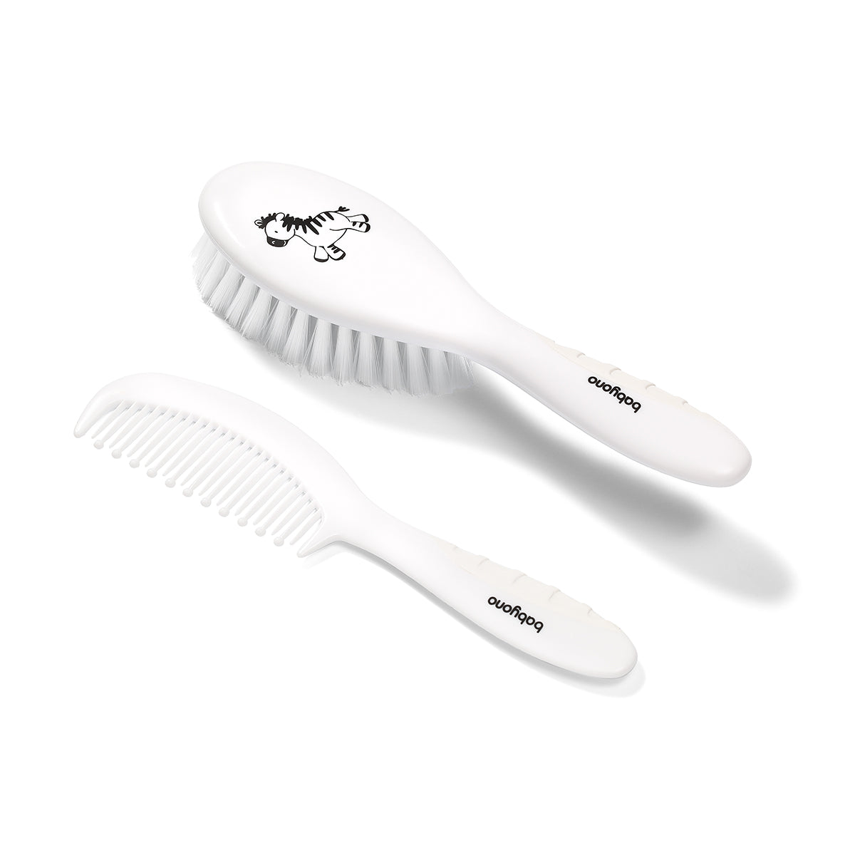 Babyono Babyhårvårdset Vit Zebra