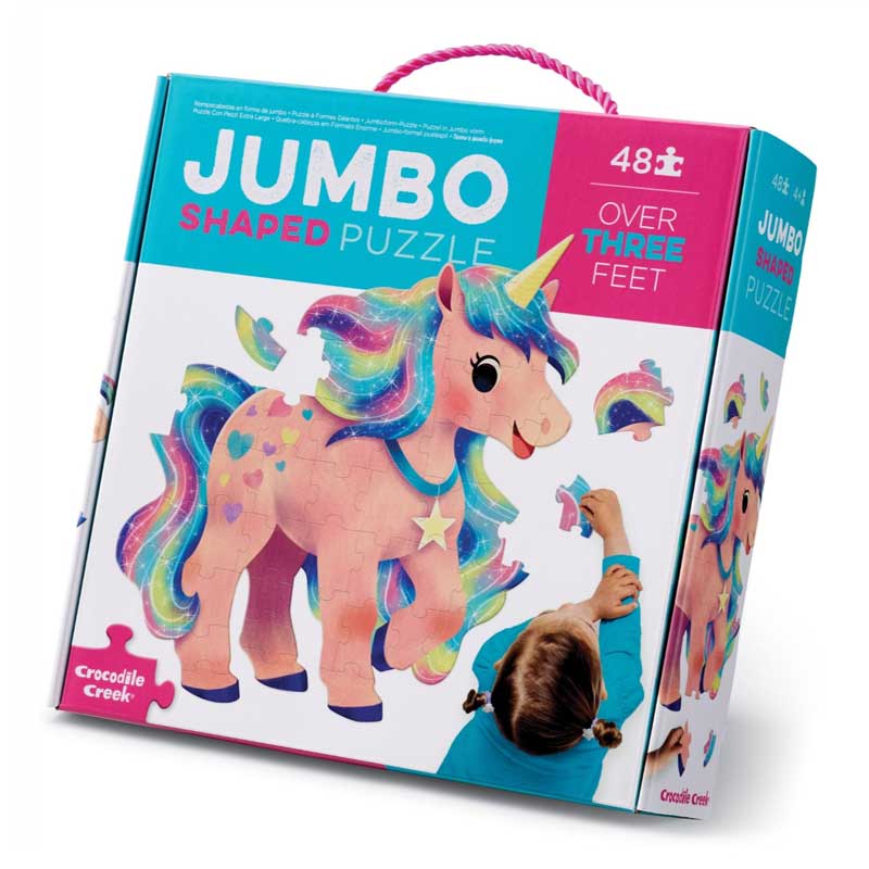 Crocodile Creek Golvpussel XL Unicorn (48 bitar)