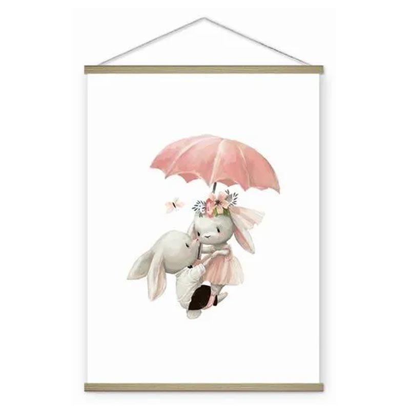 Fresh Kid Poster Kaninpuss (40x50cm)