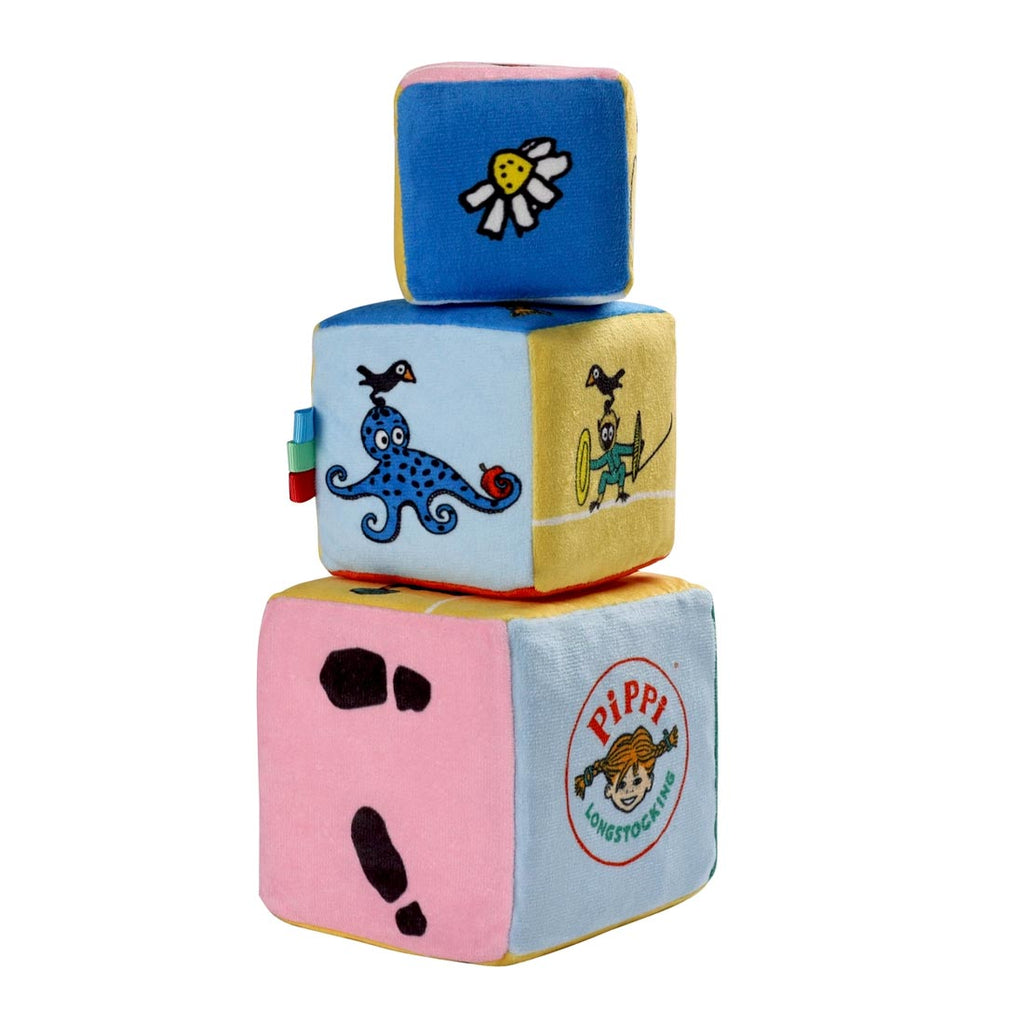 Pippi Mjuka klossar (3 delar)