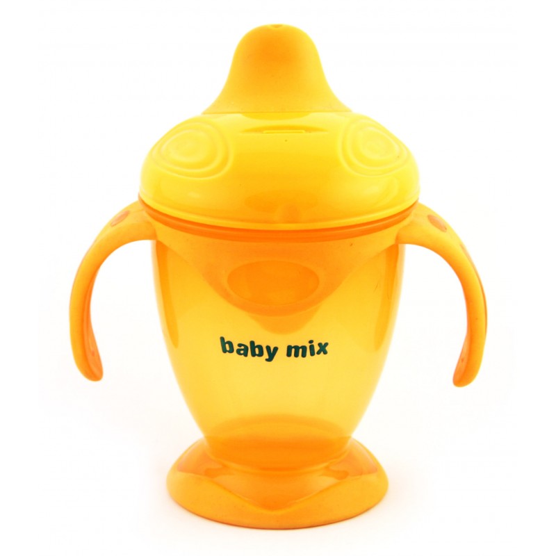 Kaxholmen Spillfri mugg med fot Orange