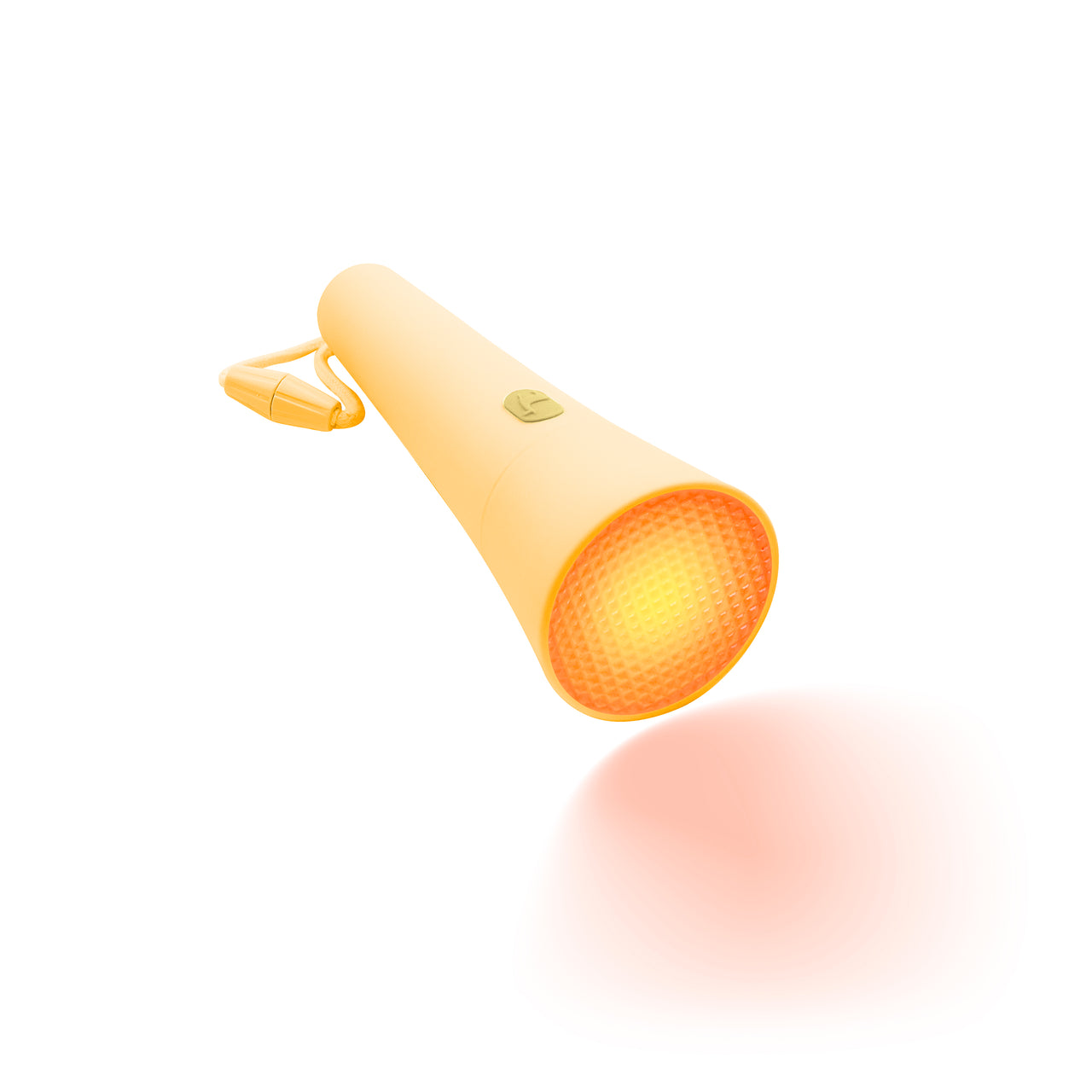 Lalarma Gul Dimbar ficklampa med färgskiftande funktion