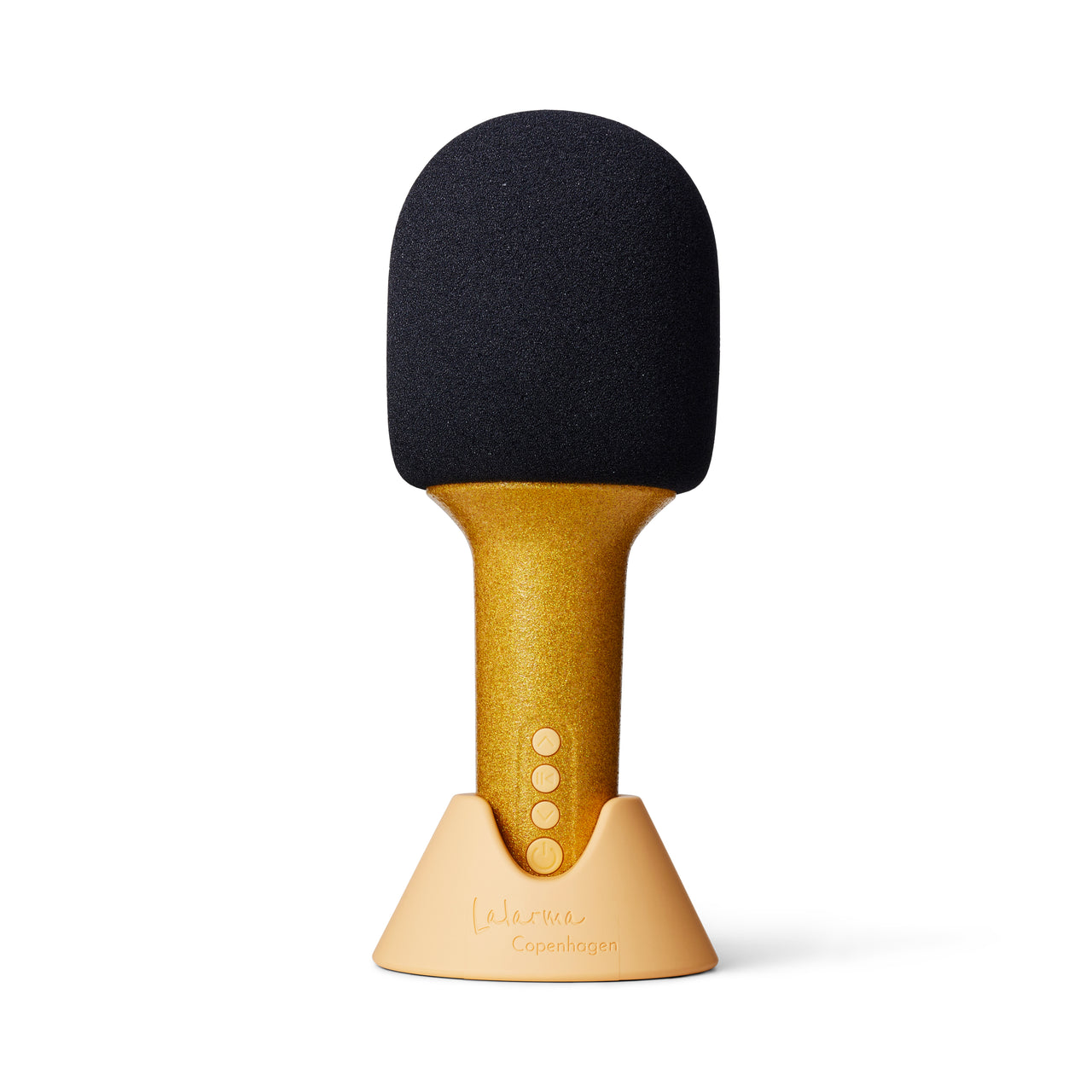 Lalarma Mikrofon Glitter Groove Guld